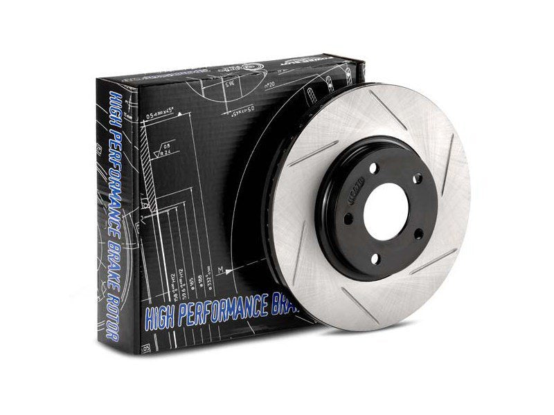STOPTECH 126.44086SL Front StopTech Sport Slotted Rotor Left LEXUS/TOYOTA Land Cruiser/LX470 1998-2007 Photo-0