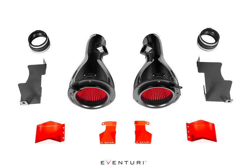 EVENTURI EVE-E60V2-CF-INT Air Intake System (Carbon) for BMW M5 (E60) / M6 (E63) 2005-2010 Photo-0