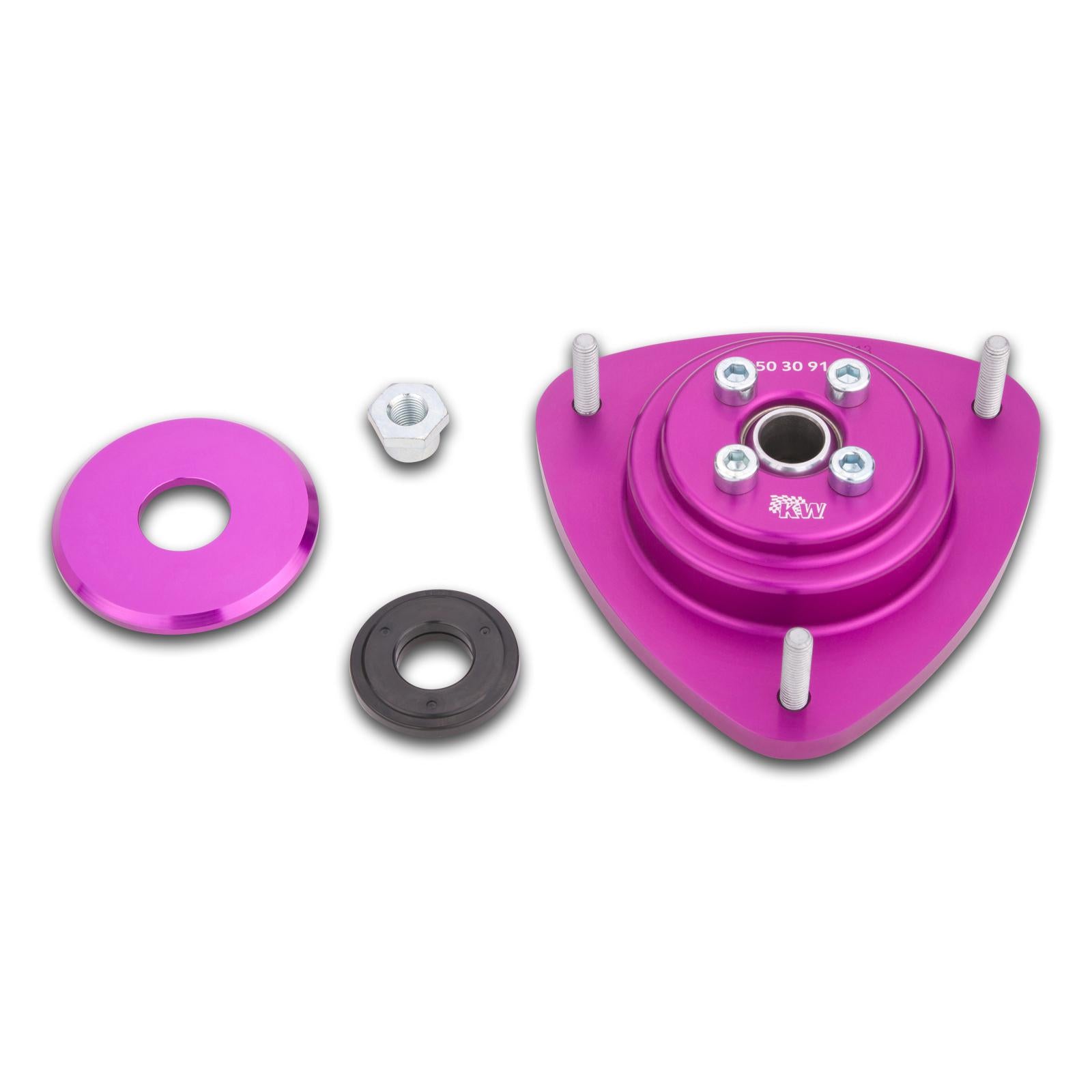 KW 19A00-031(L) Top Mounts CLUBSPORT Left (with camber adjustment) for PORSCHE 911 (992) GT3/GT3 RS Photo-4