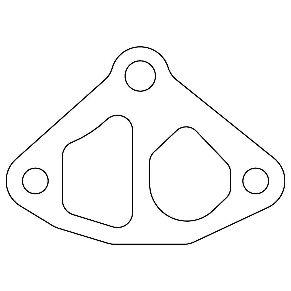 COMETIC C15019-031 GM LT1/LT4 Gen-2 Small Block V8 .031" Fiber Water Pump Mounting Gasket Photo-0