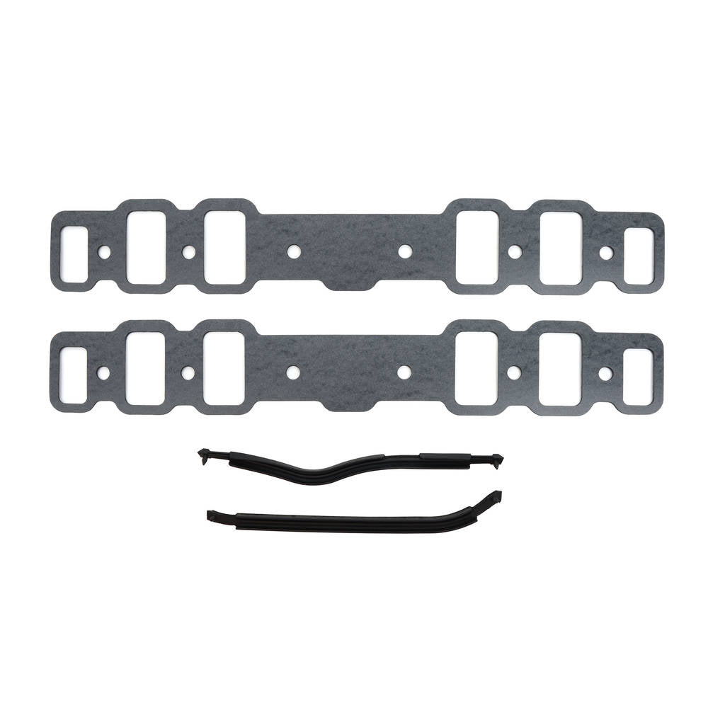 COMETIC C15329FC OLDSMOBILE 400/425/455 .060" Fiber Intake Gasket Kit, 2.490" x 1.410" Rectangular Ports, No Crossover Photo-0