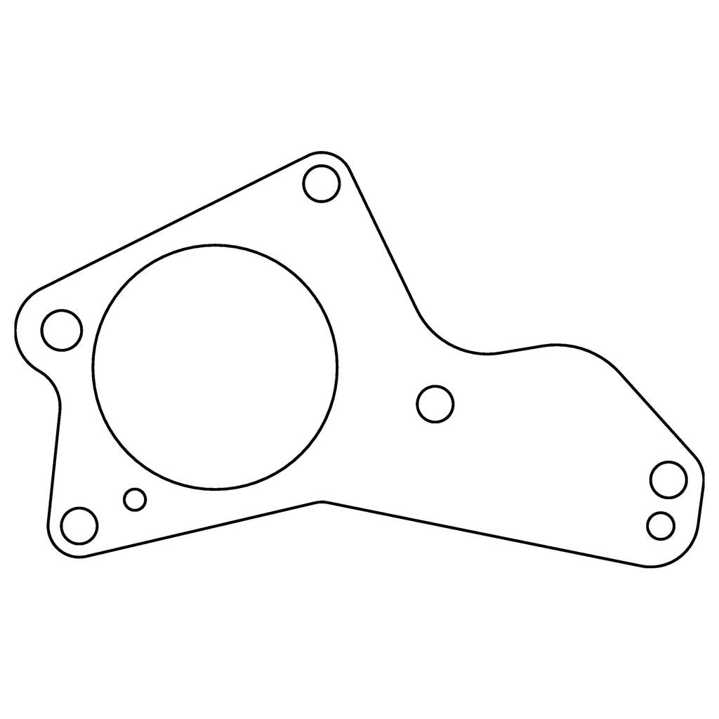 COMETIC C15137 FORD Flathead V8 8BA/8CM .031" Fiber Water Pump Gasket, 1948-1953 Photo-0
