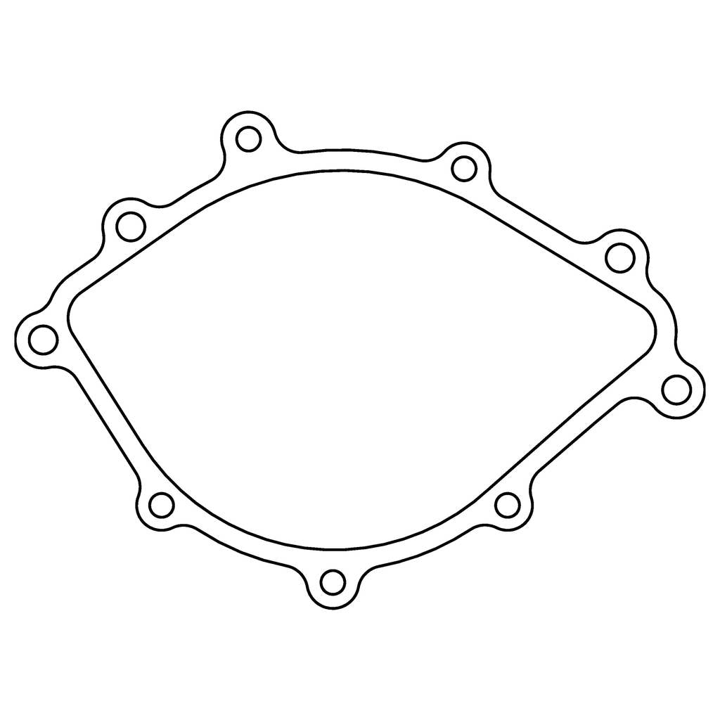 COMETIC C15095 FORD 351 Windsor.031" Fiber Water Pump Gasket, Water Pump To Plate, 1980-87 Photo-0