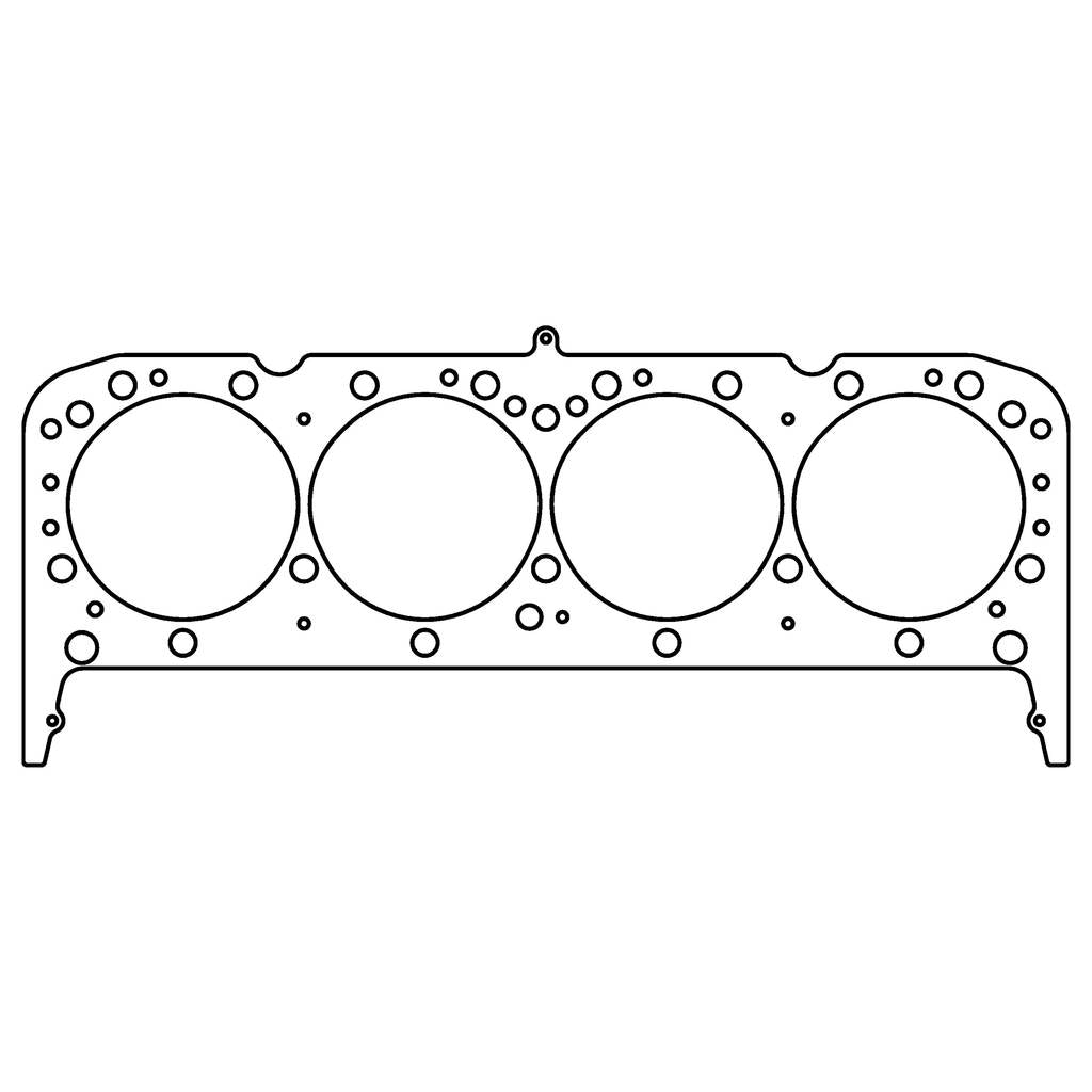 COMETIC C15604-040 CHEVROLET Gen-1 Small Block V8 .040" MLS Cylinder Head Gasket, 4.080" Bore, 18/23 Degree Head, With Valve Photo-0