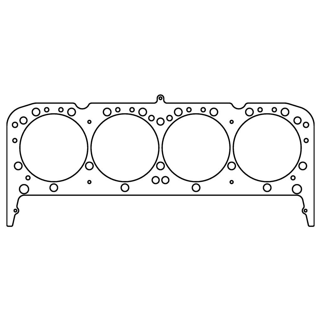 COMETIC C15499-040 CHEVROLET Gen-I Small Block V8 .040" MLS Cylinder Head Gasket, 4.200" Bore, 18/23 Degree Heads, Without St Photo-0