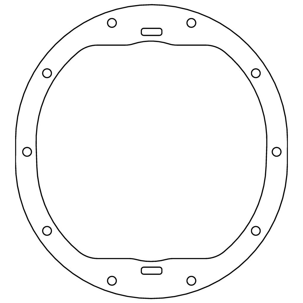 COMETIC C15232FC GM 8.5" .060" Fiber Differential Cover Gasket, 10 Bolt Photo-0