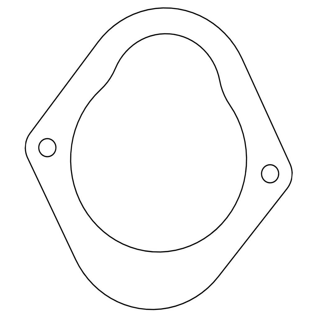 COMETIC C15115 FORD 59A Flathead V8 .094" Cork Distributor Coil Base Gasket, 1945-1948 Photo-0