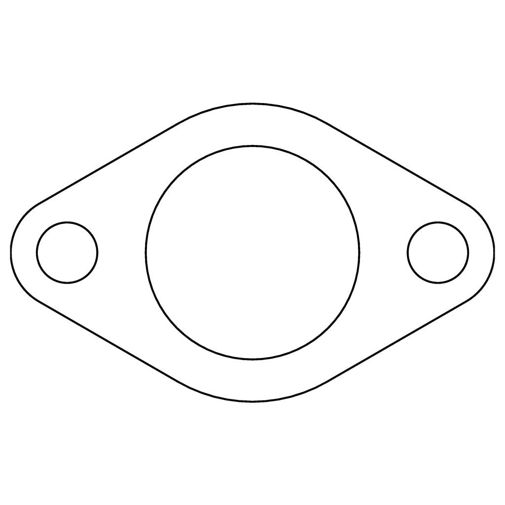 COMETIC C15116 FORD 59A/8BA/8CM Flathead V8 .059" CFM Exhaust Manifold Gasket, 1945-1953, 8PK Photo-0