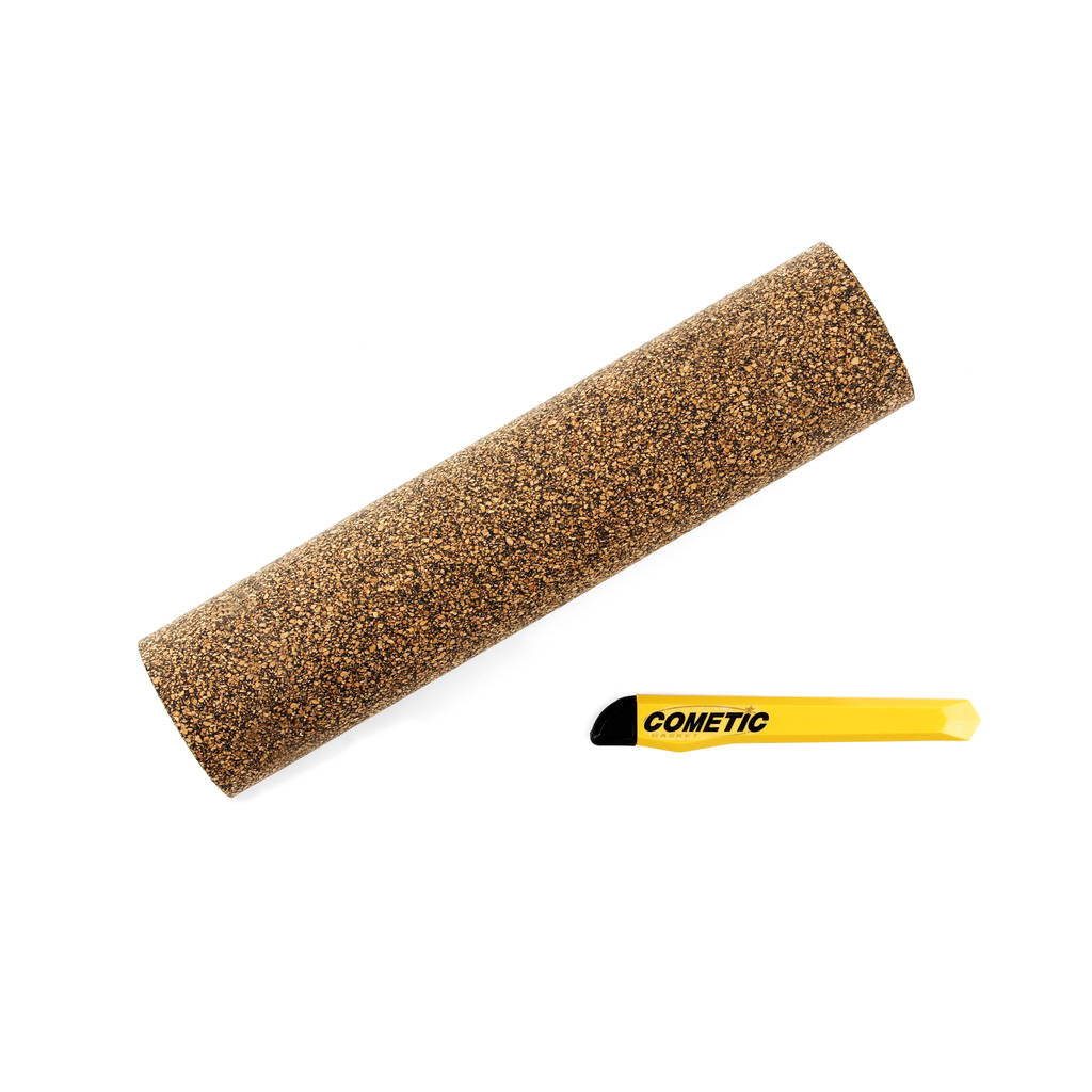 COMETIC C15384 26" x 10" x 1/16" Cork/Rubber Gasket Making Material, Includes Cutting Tool Photo-0