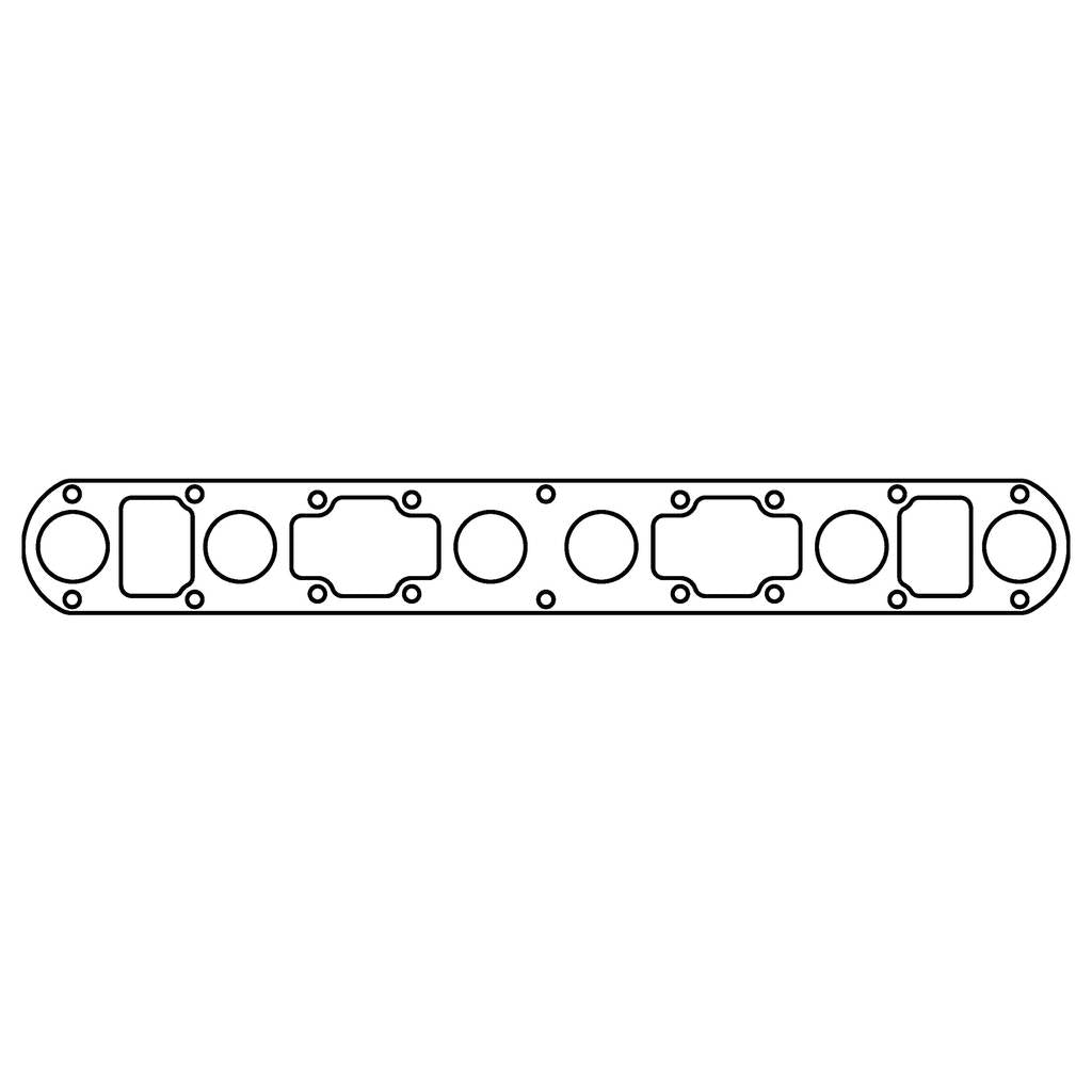 COMETIC C4244-060 JAGUAR XK6 .060" AFM Intake Manifold Gasket, With B Type Heads Photo-0