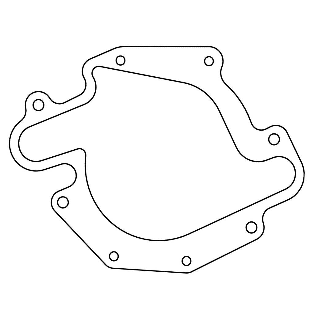 COMETIC C15166 OLDSMOBILE Gen-2 Rocket V8 .031" Fiber Water Pump Gasket, With AC Photo-0