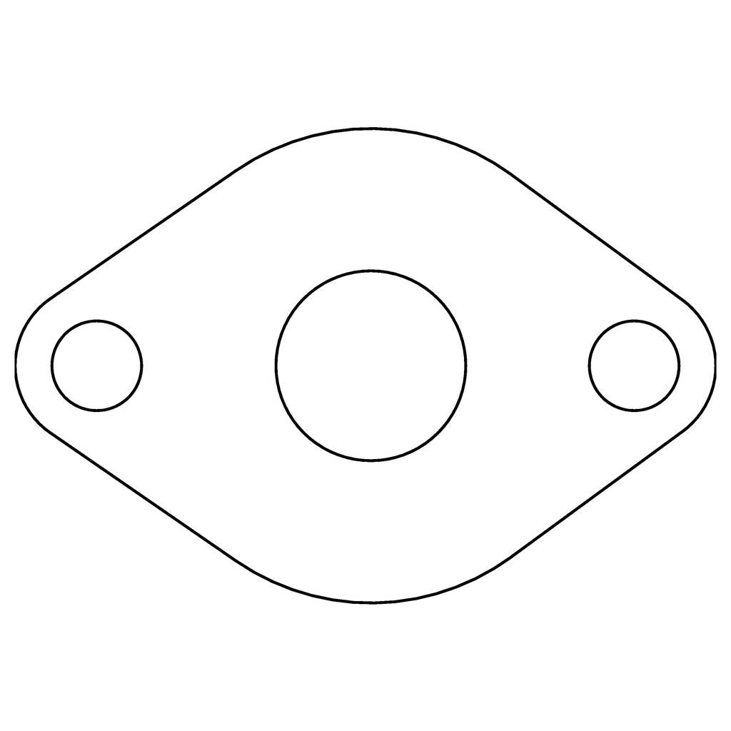 COMETIC C15126 FORD 59A Flathead V8 .015" Fiber Oil Pump Mounting Gasket, 1945-1948 Photo-0