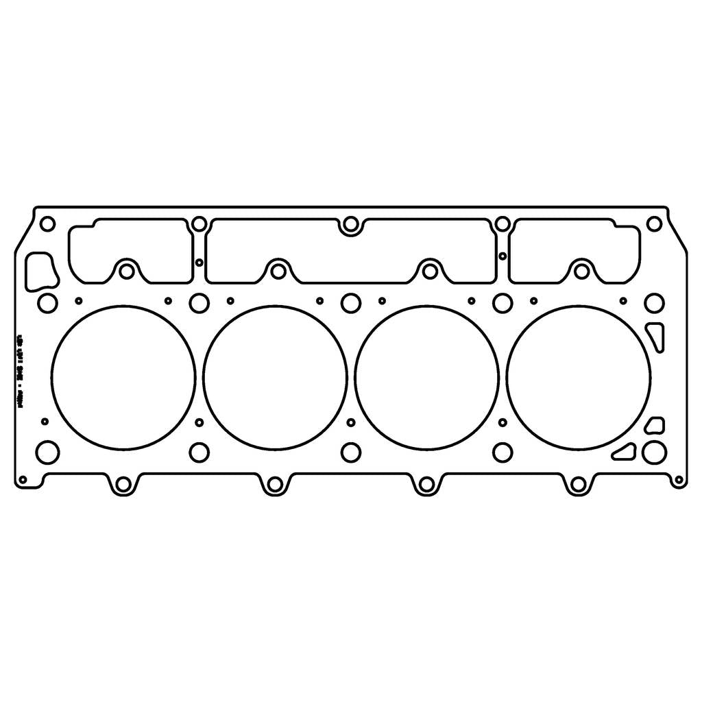 COMETIC C15502-040 GM LSX Gen-4 Small Block V8 .040" MLX Cylinder Head Gasket, 4.165" Bore, 1/2" and 3/8" Studs, LHS Photo-0
