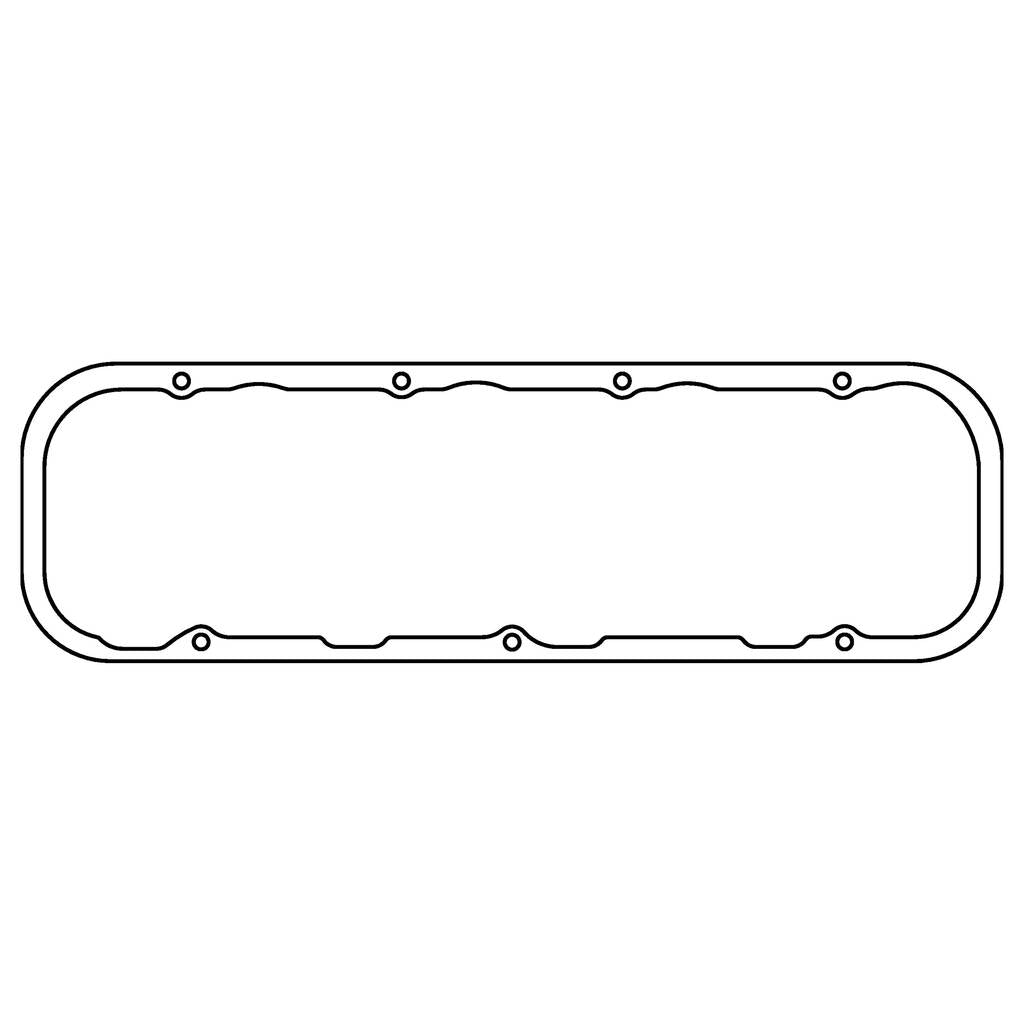 COMETIC C15460 CHEVROLET Mark-IV; GM Gen-V/VI Big Block V8 .094" Fiber Valve Cover Gasket, Fits Brodix SR20 Series Heads Photo-0