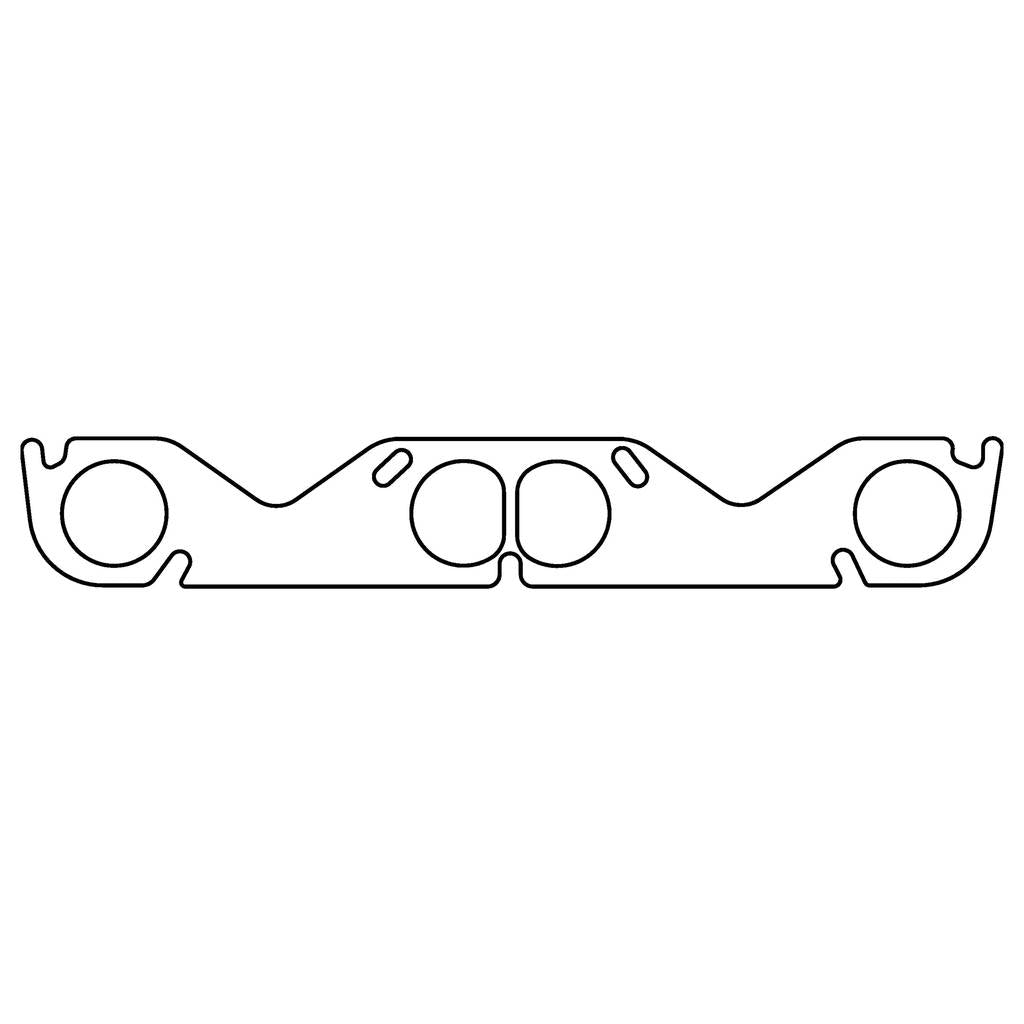 COMETIC C15200 CHEVROLET Gen-1 Small Block V8 .060" HTS Exhaust Manifold Gasket Set, 2.00" Round Port, Hooker/Stahl Bolt Patt Photo-0