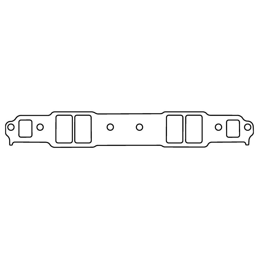 COMETIC C15609-060 CHEVROLET Gen-1 Small Block V8 .060" Fiber Intake Manifold Gasket Set, 1.310" x 2.210" Port Photo-0