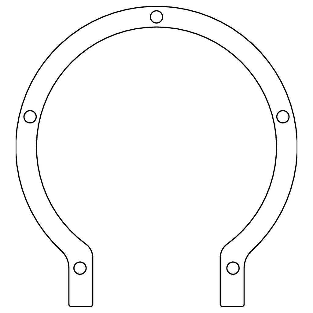 COMETIC C15134 FORD 59A Flathead V8 .015" Fiber Timing Cover Gasket Photo-0