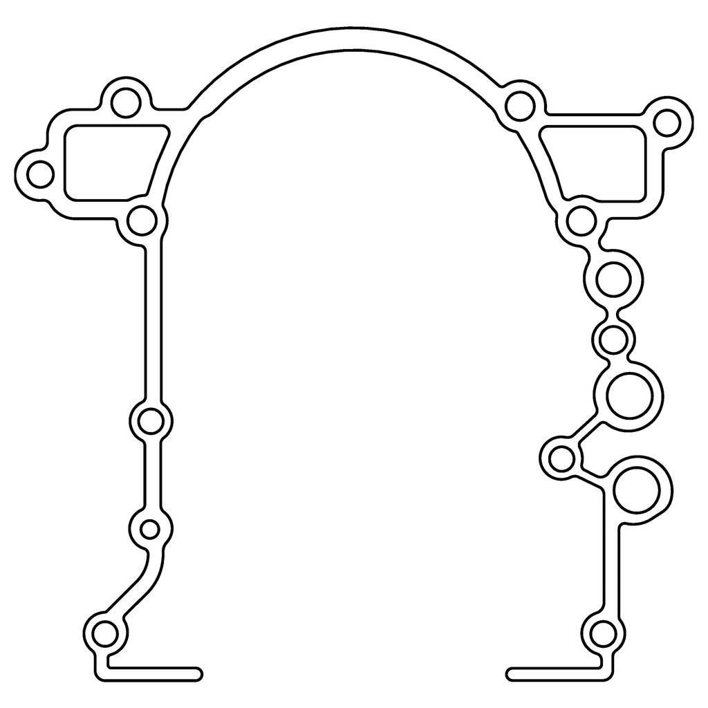 COMETIC C5698-031 BUICK LC4/LC9/LD5 V6 .031" Fiber Timing Cover Gasket, Fits Stock/Stage I/ Stage II Photo-0
