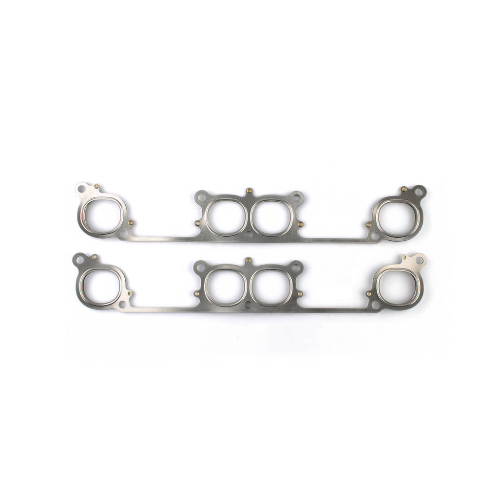 COMETIC C5040-030 CHEVROLET Gen-1 Small Block V8 .030" MLS Exhaust Manifold Gasket Set, Brodix/All Pro (7 Bolt) Photo-0