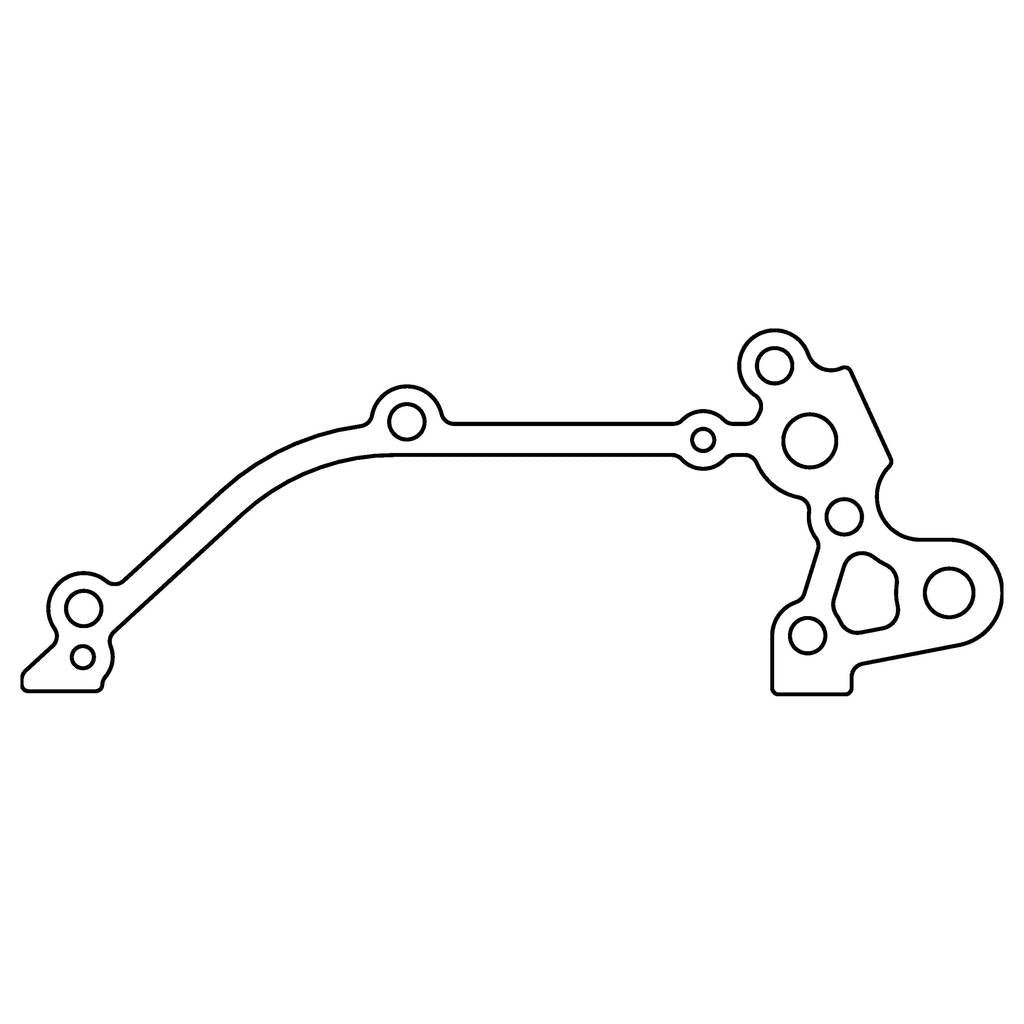 COMETIC C4738-020 Fiber Oil Pump Mounting Gasket .020" for NISSAN CA / CD17 Series Engines Photo-0