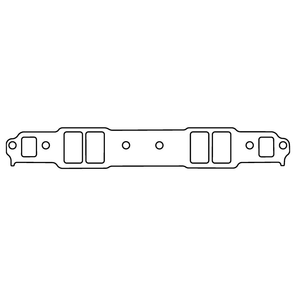 COMETIC C5528-018 CHEVROLET Gen-1 Small Block V8 .018" AFM Intake Manifold Gasket Set, 1.280" x 2.170" Port, 23 Degree Heads Photo-0