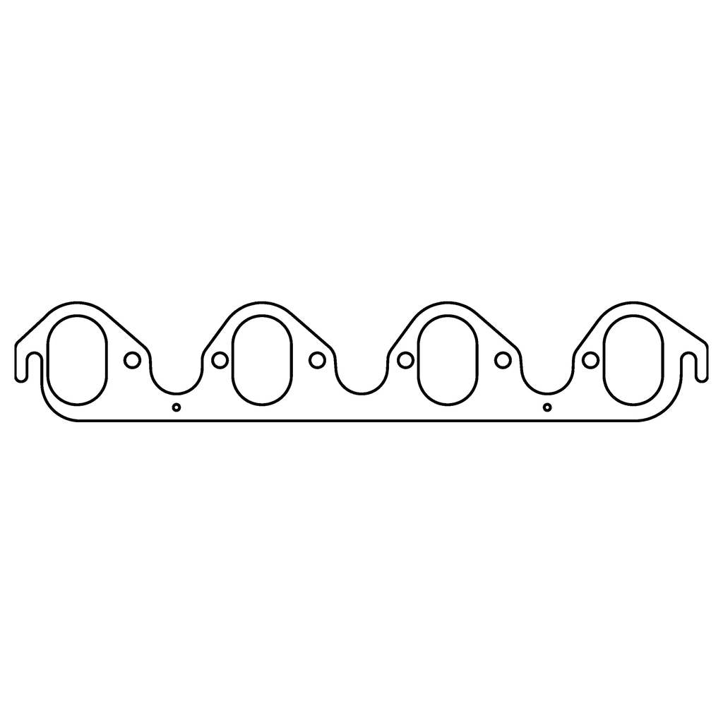 COMETIC C5998-030 FORD 385 Series V8 .030" MLS Exhaust Manifold Gasket Set, 2.350" x 1.550" Oval Ports, Trick Flow Heads Photo-0