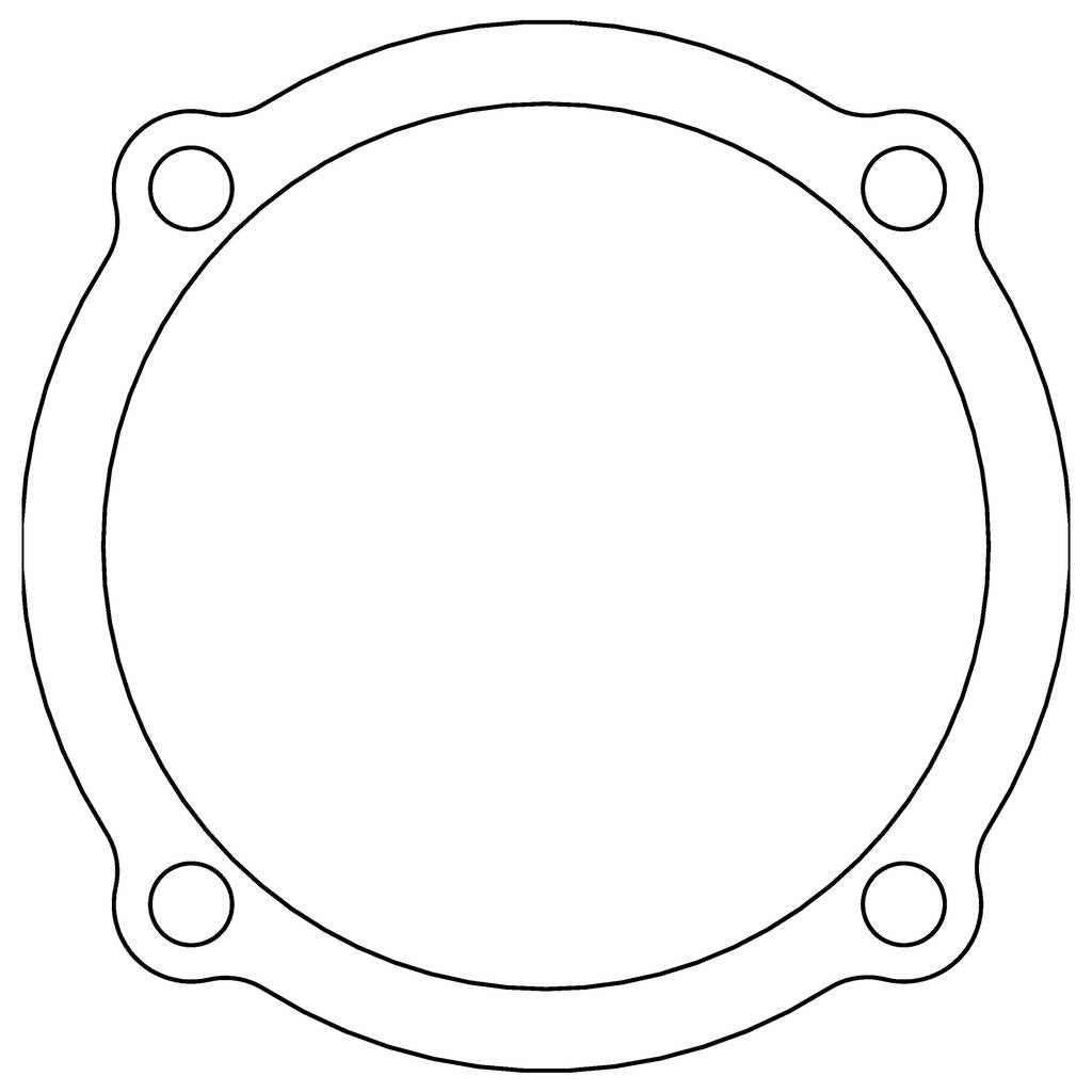 COMETIC C5602-060 CHRYSLER Gen-2 Hemi .060" AFM Water Pump Gasket Photo-0