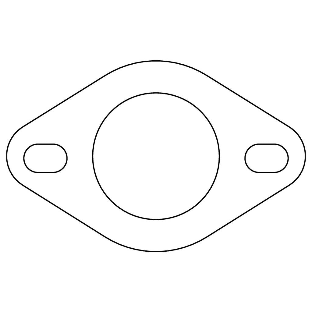 COMETIC C5538AFM CHEVROLET Gen-1 Small Block V8 .060" AFM Water Outlet Gasket Photo-0