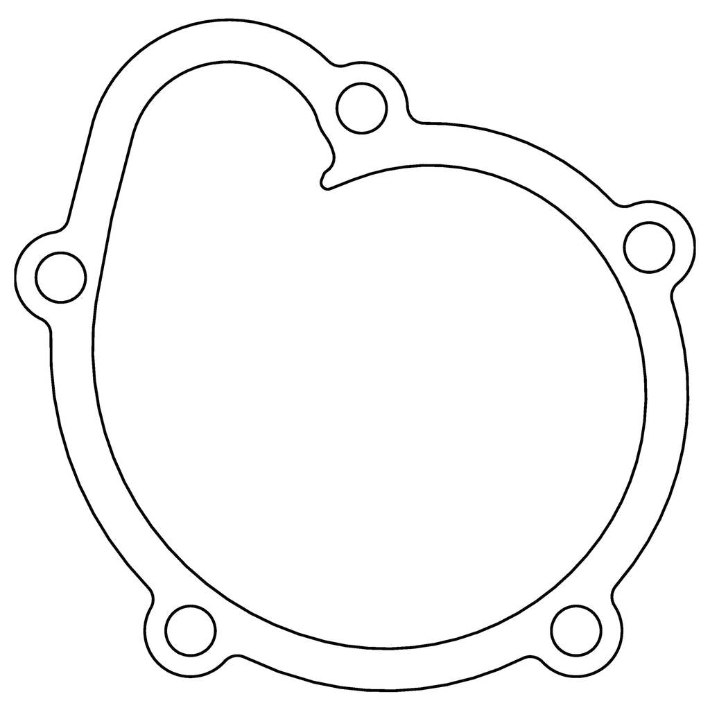 COMETIC C4913 NISSAN E13/E15/E16 .031" Water Pump Gasket Photo-0