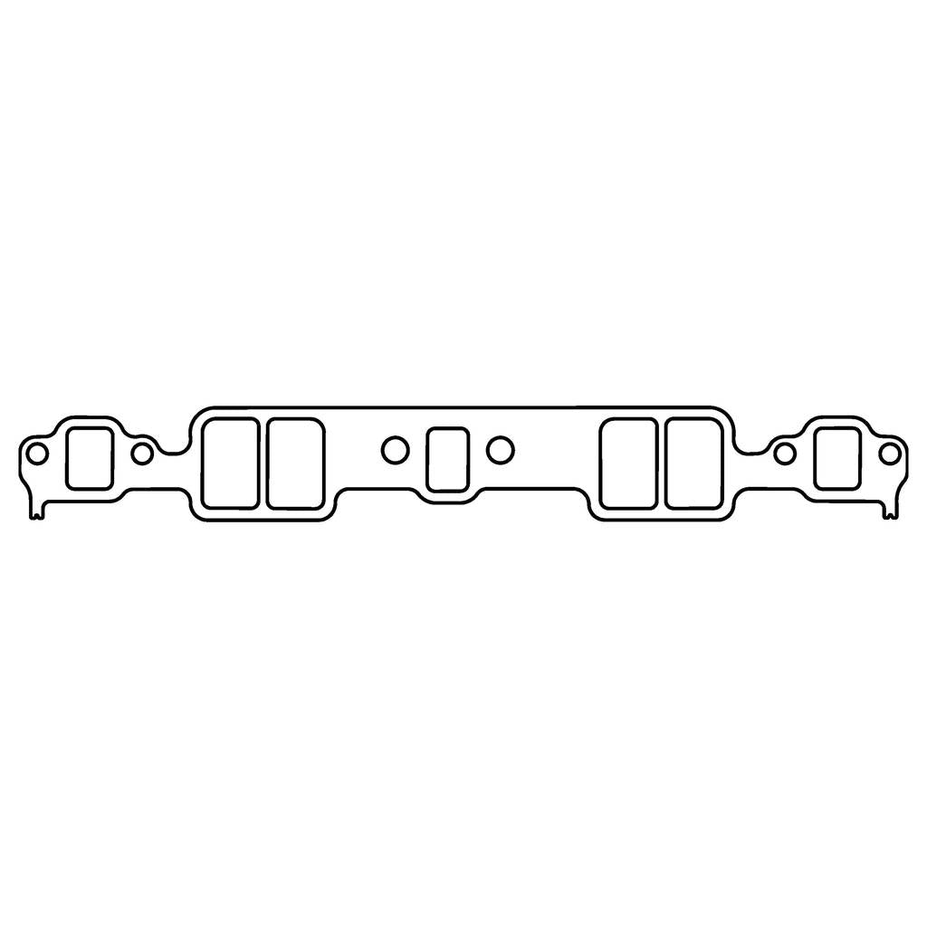 COMETIC C5544-043 CHEVROLET Gen-1 Small Block V8 .043" CFM-20 Intake Manifold Gasket Set, 1.240" x 1.970" Port, 23 Degree Hea Photo-0