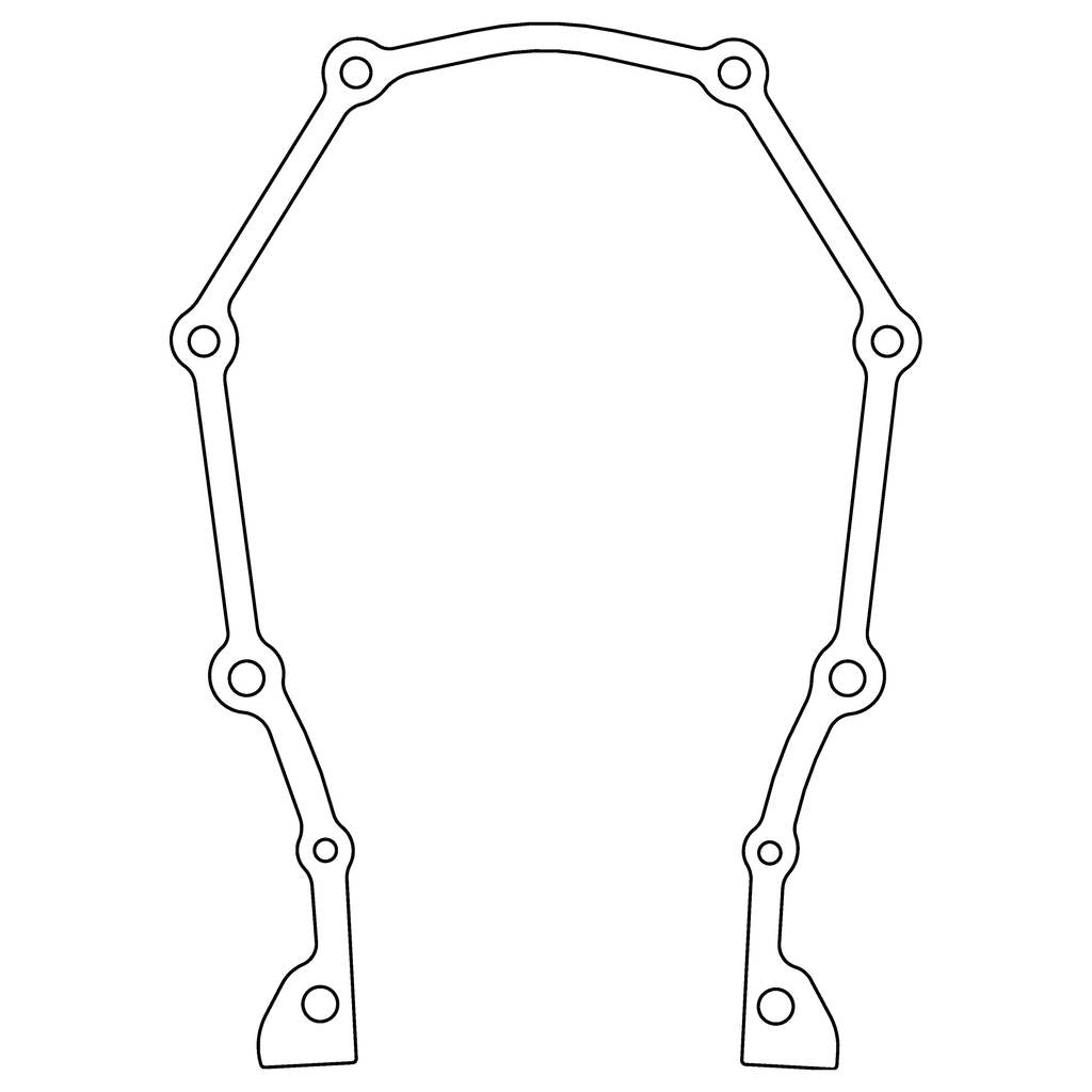 COMETIC C5618-018 CHRYSLER B/RB .018" AFM Timing Cover Gasket Photo-0