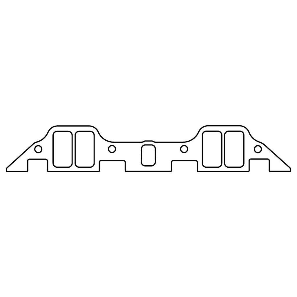 COMETIC C5611-125 CHRYSLER B/RB .125" Fiber Intake Manifold Gasket Set, Excluding Max Wedge Heads Photo-0