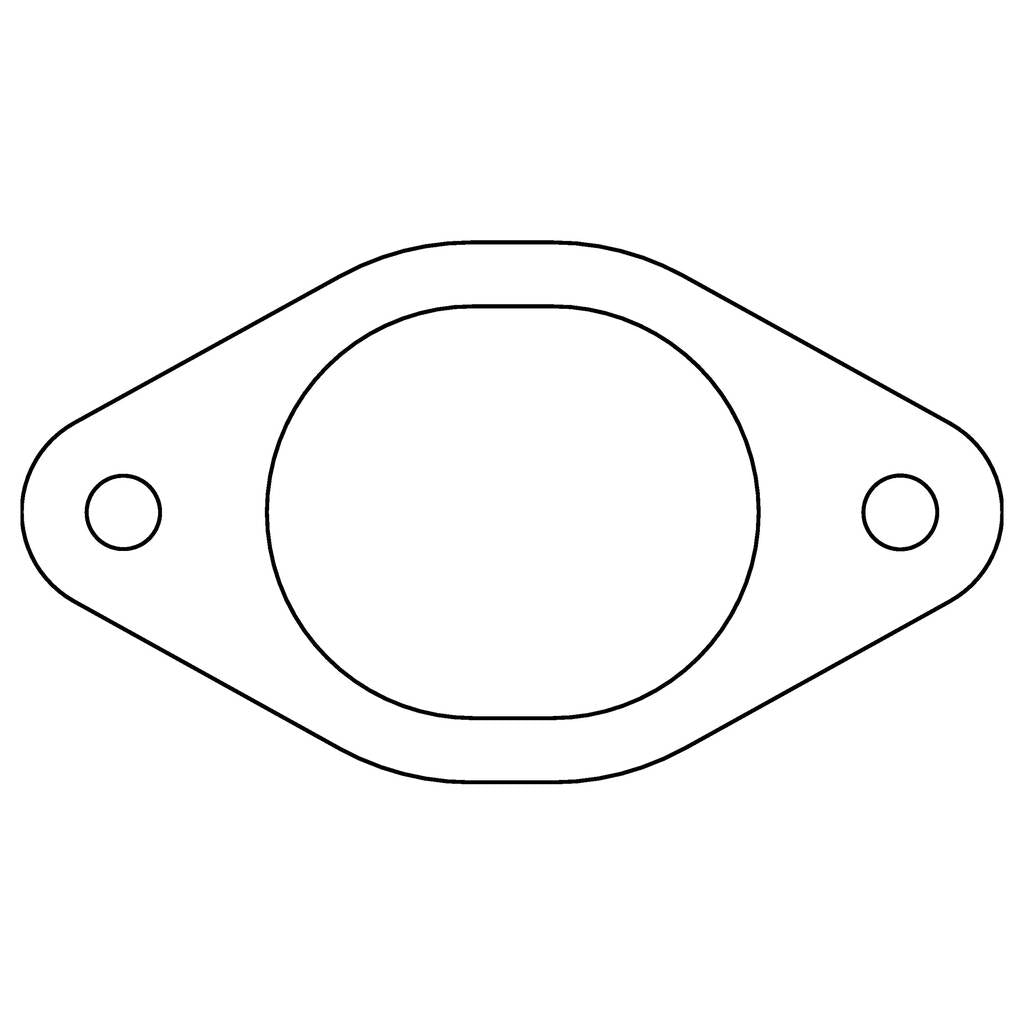 COMETIC C5752 SUBARU EJ255 / EJ257 .063 "Copper Downpipe to Midpipe Gasket Photo-0