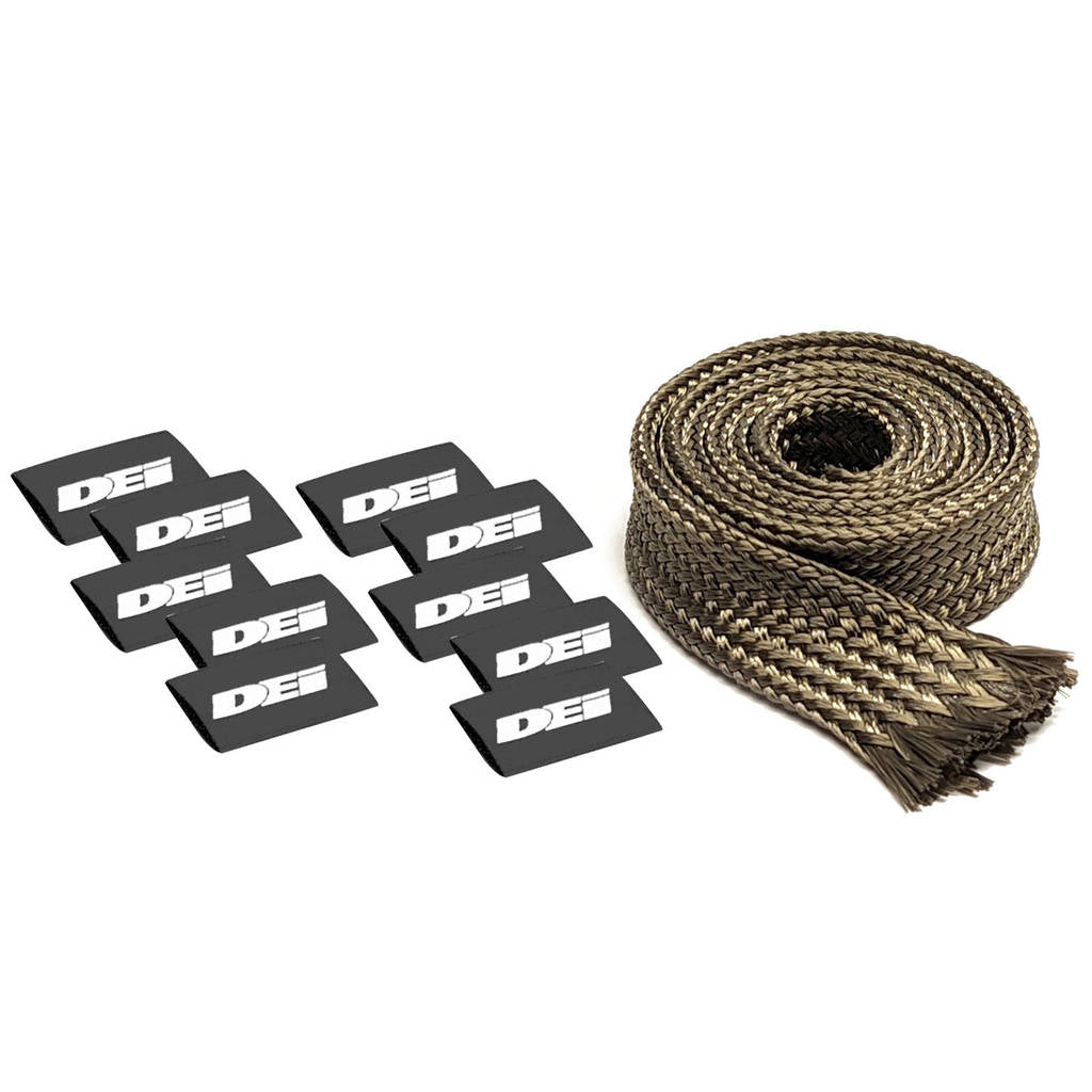 DEI 010065 Protect-A-Sleeve 1/2" ID x 4ft - Titanium - (Smaller Retail Package) Photo-0