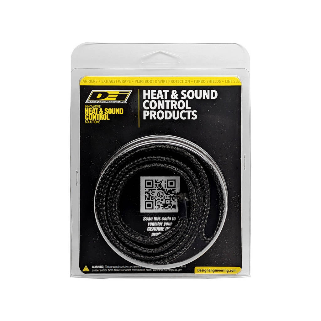 DEI 010590 Protect-A-Sleeve 1/2" ID x 3ft - Titanium - Black Photo-1