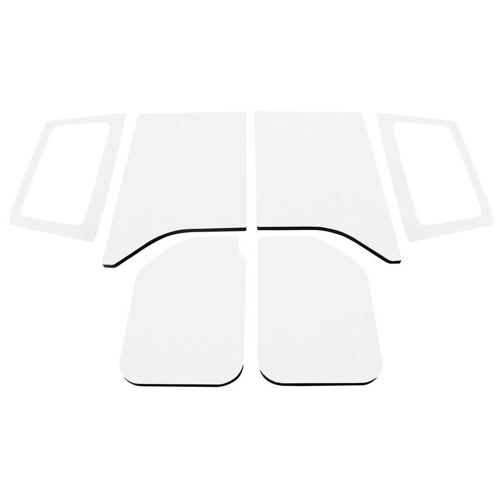 DEI 050287 Sound Deadening HeadLiner & Window Kit JK - 2011-18 - 2-Dr - 6-pc Original Finish - White Photo-0