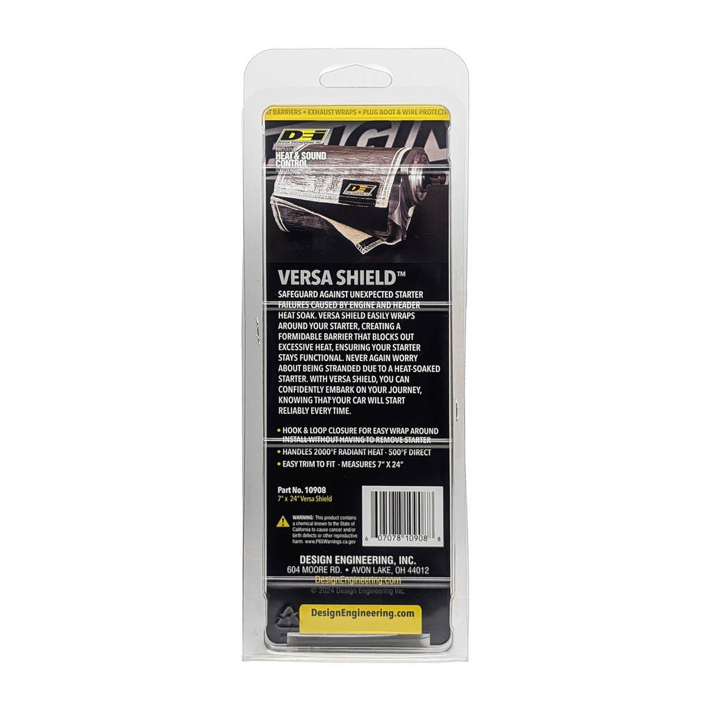 DEI 010908 Versa-Shield™ (Starter Shield) 7" w x 2ft - Universal Heat Shield - (Smaller Retail Package) Photo-2