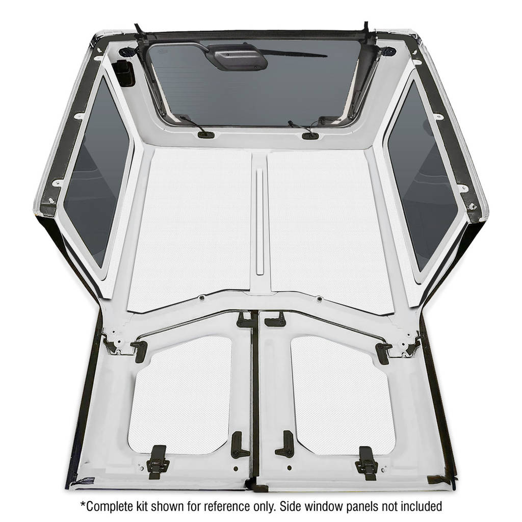 DEI 050190 Sound Deadening Headliner JL Sound Deadening Headliner - 2019-UP 2 Dr 5 pc White Photo-1