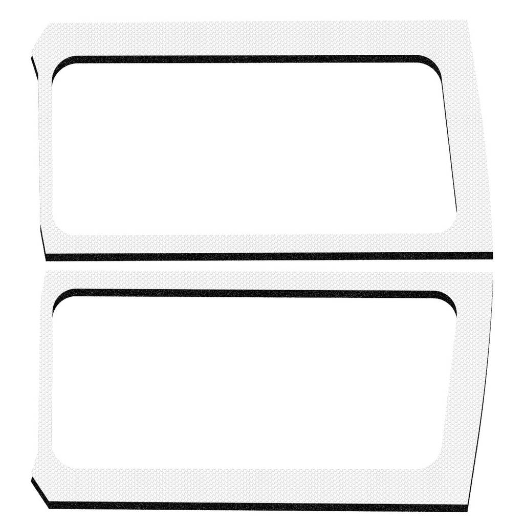 DEI 050270 Sound Deadening Side Window Kit JL Sound Deadening Side Window Kit- 2019-UP 2 Dr White Photo-0