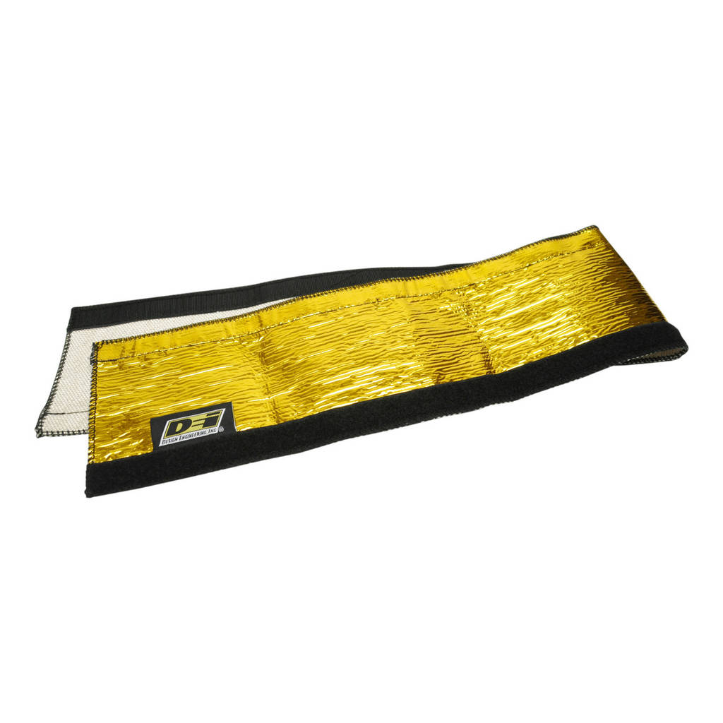 DEI 010924 Heat Shroud GOLD 2" to 2-1/2" I.D. x 3ft - GOLD Photo-0