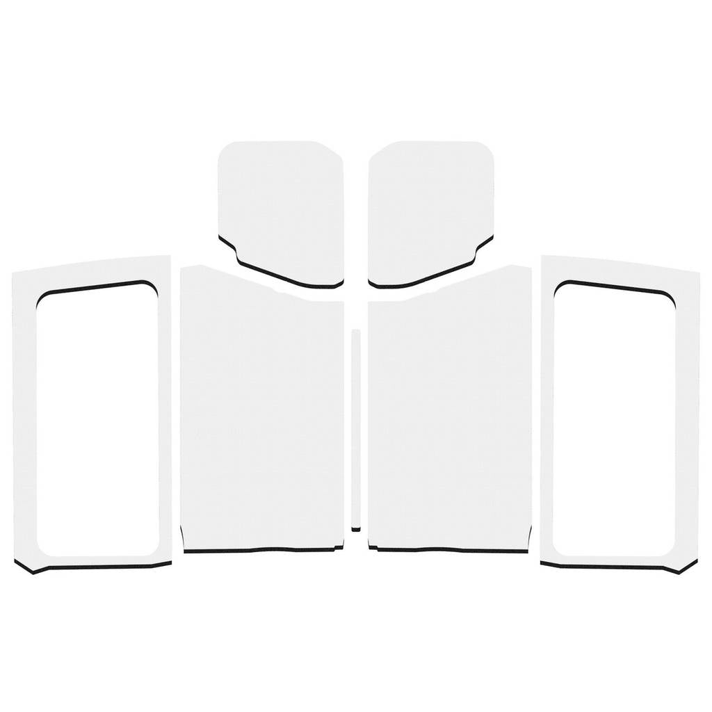 DEI 050281 Sound Deadening HeadLiner & Window Kit JL Headliner combo kit - 2019-Up - 2 Door, White Photo-0
