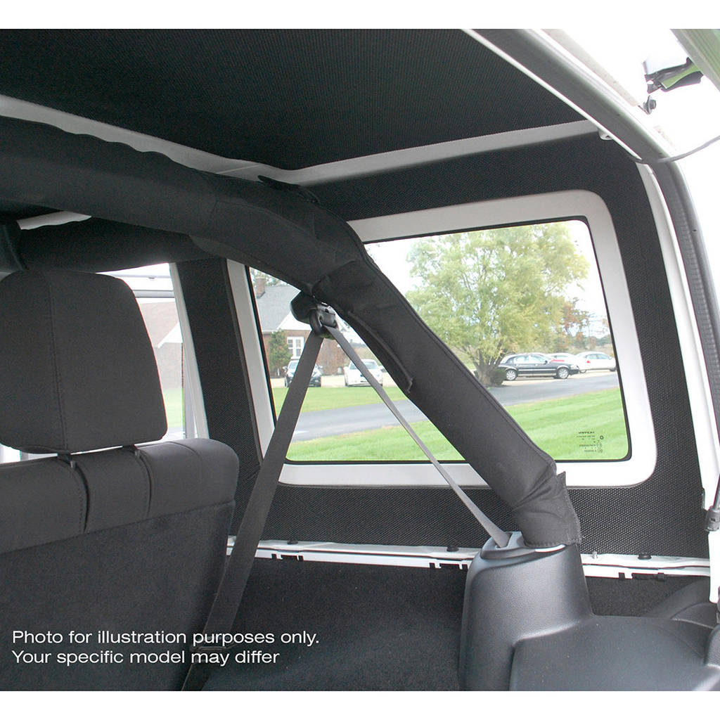 DEI 050281 Sound Deadening HeadLiner & Window Kit JL Headliner combo kit - 2019-Up - 2 Door, White Photo-1