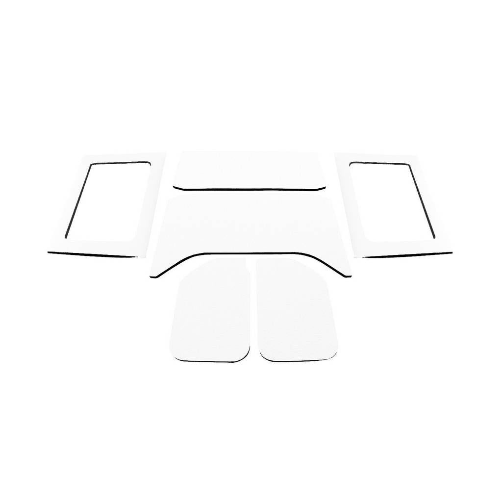 DEI 050292 Sound Deadening HeadLiner & Window Kit JK - 2011-18 - 4-Dr - 8-pc Original Finish - White Photo-0