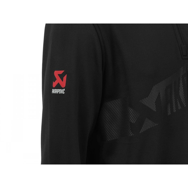 AKRAPOVIC 802214 Turtleneck Zip Corpo Black Men 3XL Photo-2