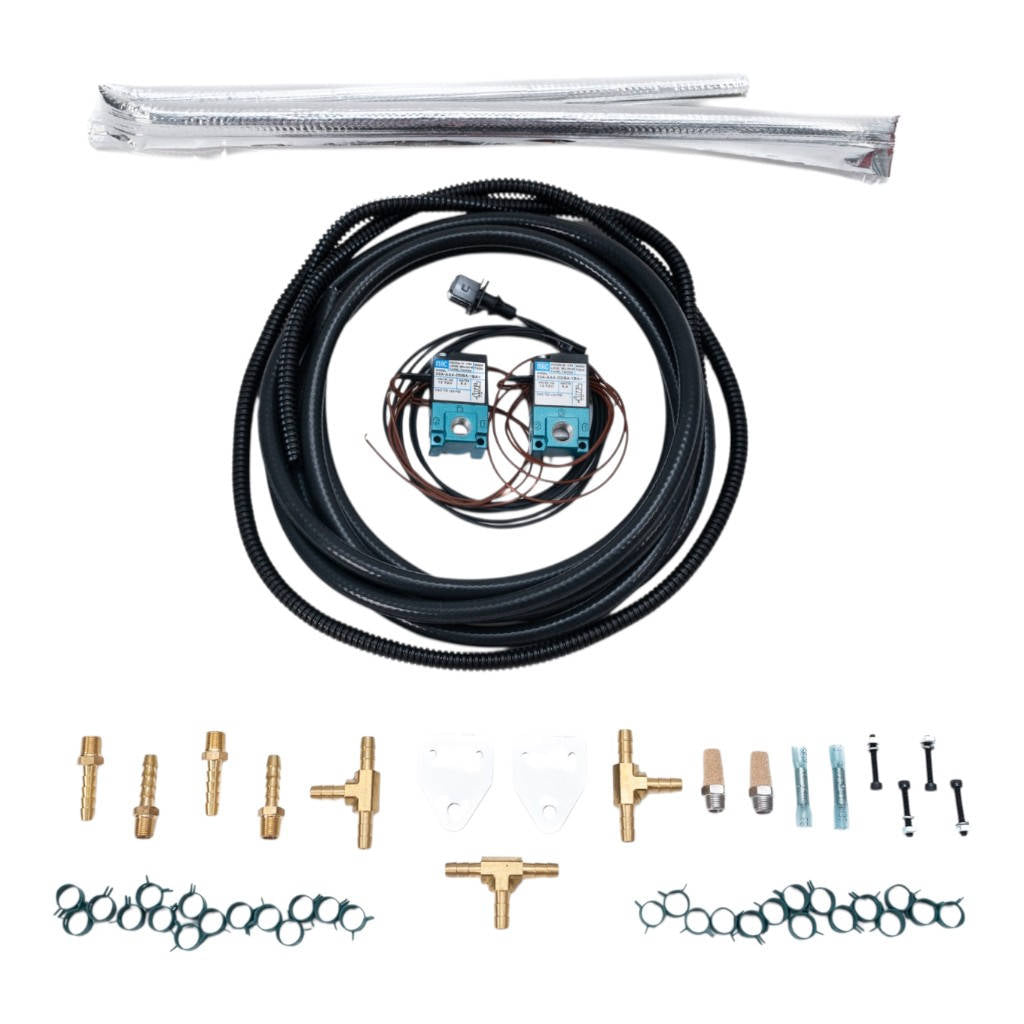 AMS ALP.07.14.0018-1 Turbo Kit Twin 3-port Boost Control Kit (for use with ALPHA Series Turbo Kits) for NISSAN GT-R (R35) Photo-0