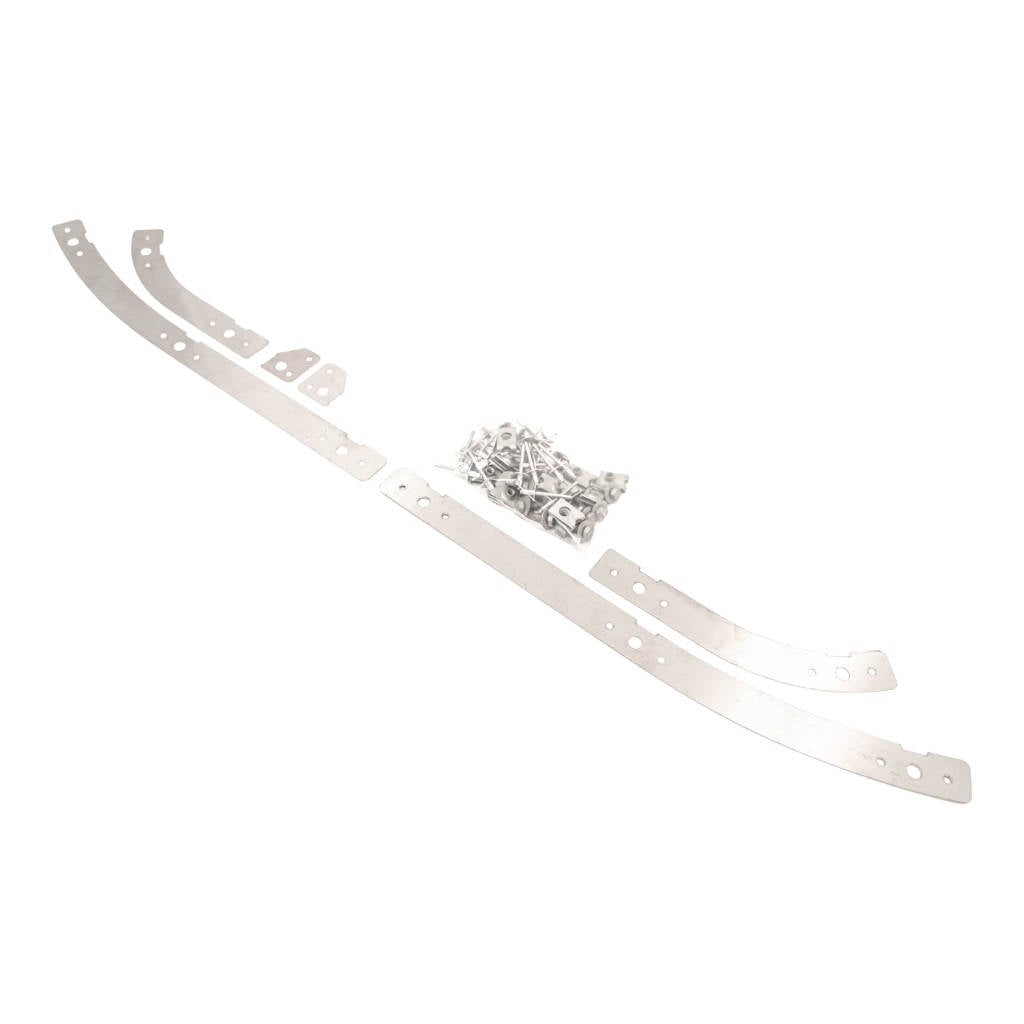 AMS ALP.07.06.0002-1 Front Bumper Repair Kit for NISSAN GT-R (R35) 2009-2016 (Does Not Fit NISMO) Photo-1