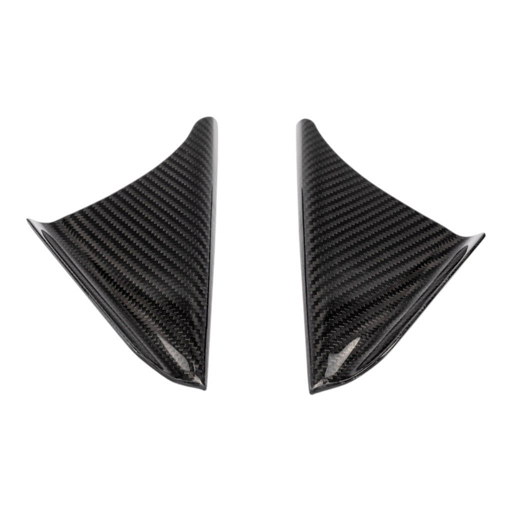 AMS AMS.38.06.0002-1 Anti-Wind Buffeting Kit (Gloss Carbon) for TOYOTA GR Supra 2020- Photo-2