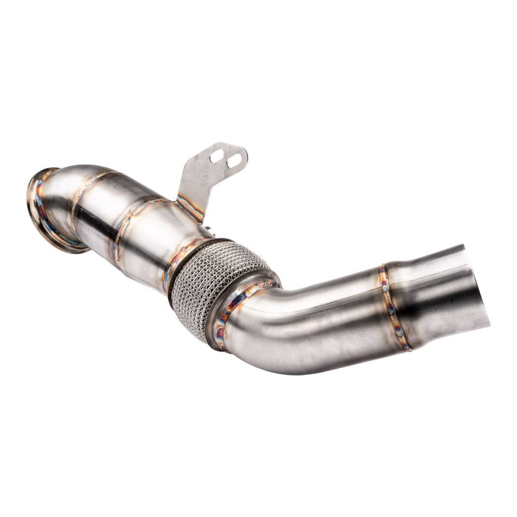 AMS AMS.38.05.0001-2 Downpipe with EPA-verified Ultra High Flow GESI Catalytic Converter for TOYOTA GR Supra B58 3.0L Turbo Engine (USDM models only) Photo-1