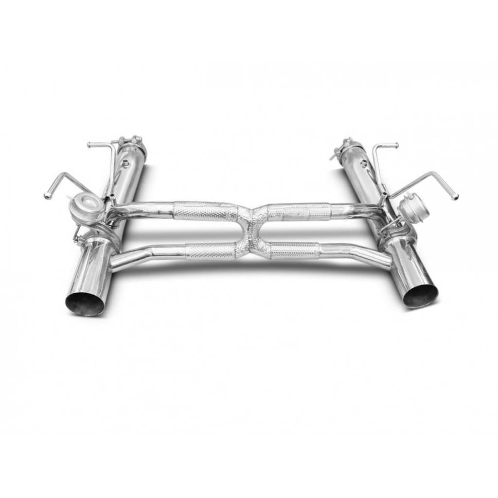 TUBI STYLE TSFEF8TC19.000.AV FERRARI F12 MUFFLERS KIT W VALVE Photo-0