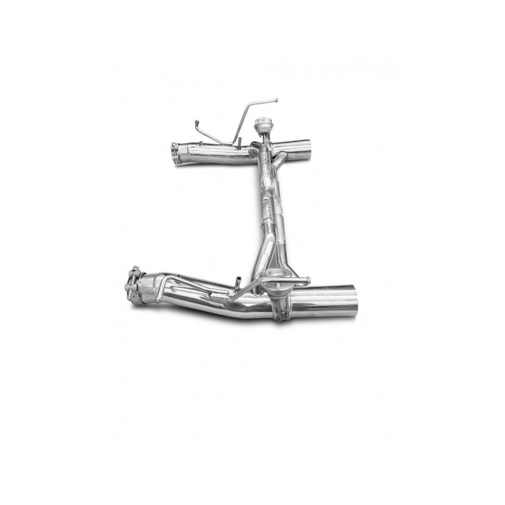 TUBI STYLE TSFEF8TC19.000.AV FERRARI F12 MUFFLERS KIT W VALVE Photo-2
